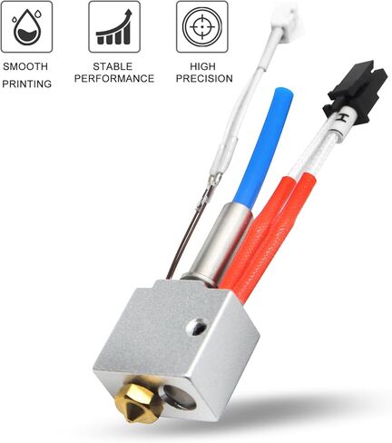 جزء طارد الطابعة ثلاثية الأبعاد Kobra 2 Hotend V5 J-Head مُجمَّع مع فوهات بركان لـ Kobra 2 Plus، Kobra 2 Max، Kobra 2 Pro، Kobra 2 Neo 3D Printer Hot End in Kuwait