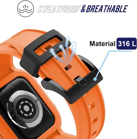 حزام T-ENGINE متوافق مع Apple Watch SE Band 44mm Series 6 5 4 Series 3 42mm للرجال والنساء in Kuwait