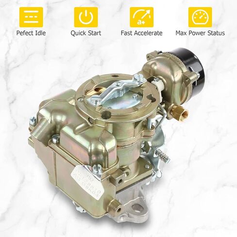 مكربن ​​AUXMART لنوع كارتر YF يناسب فورد 240 250 300 YF C1YF 6 اسطوانة CIL المحرك 1975-1982 D5TZ9510AG in Kuwait