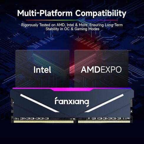 RGB DDR4 DRAM 32GB (2x16GB) 3600MHz DRAM مجموعة ذاكرة الكمبيوتر، عصا ذاكرة الوصول العشوائي PC لمحرري الفيديو، والمصممين ثلاثي الأبعاد، وعشاق الألعاب in Saudi Arabia