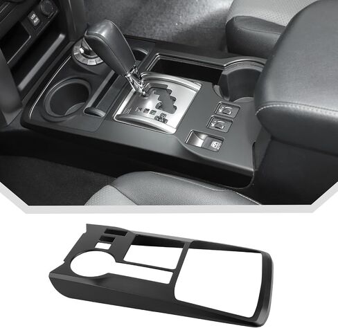 JeCar for 4Runner Interior Trim Carbon Fiber Center Console Gear Shift Panel Cover Interior Accessories for Toyota 4Runner 2010-2023 in Saudi Arabia