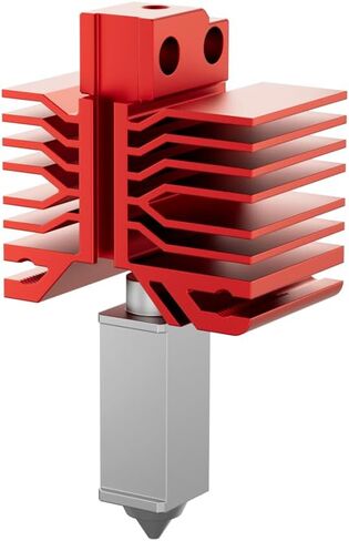 سلسلة Maker البديلة Hotend مع كسر الحرارة من التيتانيوم لطابعات Bambu Lab X1/P1 ثلاثية الأبعاد... (نحاس مطلي، 0.80 مم) in Kuwait