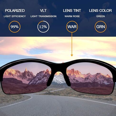 New 1.8mm Thick UV400 Replacement Lenses for Oakley Half Jacket - Options in Saudi Arabia