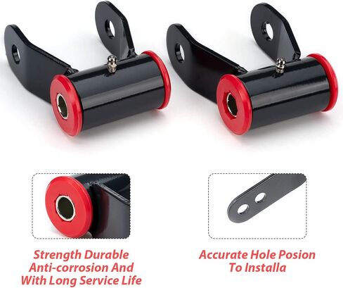 1.5 Inch Rear Drop Lowering Shackle Kit Fit for 1988-2018 Chevy Silverado/GMC Sierra 1500 2wd 4wd. OEM: 710515 in Saudi Arabia