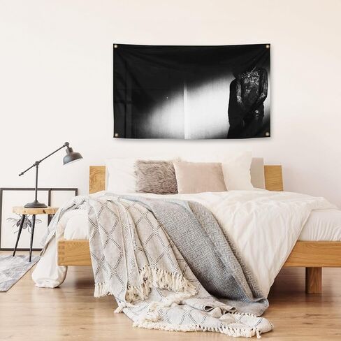 Generic Rapper Hip Hop Young Popular Singer Destroyyy Music Tapestries 3×5FT Study Bedroom Clubs Bar in Saudi Arabia