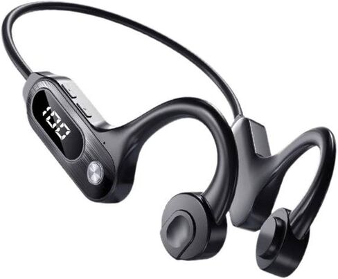 Bluetooth Headset for Bone Conduction 5.3 Wireless Sports Running Waterproof pluggable Non-in-Ear Headphones in Saudi Arabia