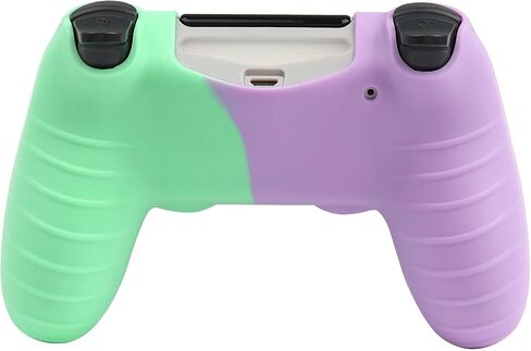RALAN Pink Controller Skins for PS4, Silicone Controller Cover Skin Protector Compatible /PS4 Slim/PS4 Pro Controller with 2 Cute Thumb Grips Caps in Saudi Arabia