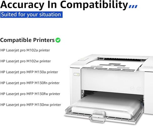 CMYBabee Compatible Toner Cartridge Replacement for HP 17A CF217A with Laserjet Pro MFP M130a M130fn M130fw M130nw Laserjet Pro M102a M102w Printer Toner(Black, 2 Packs) in Kuwait
