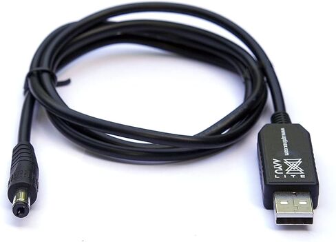 AAYU Lite 1.0 - USB to DC 12v 5V Adapter, 5v to 12v Step Up 2A, Power Cable DC Boost Voltage Converter Volt Transformer Power Regulator Cable for 4G Fiber Internet Routers in Saudi Arabia
