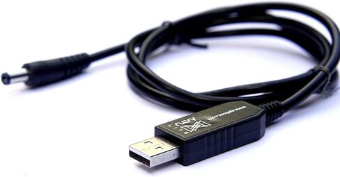 AAYU Lite 1.0 - USB to DC 12v 5V Adapter, 5v to 12v Step Up 2A, Power Cable DC Boost Voltage Converter Volt Transformer Power Regulator Cable for 4G Fiber Internet Routers in Saudi Arabia