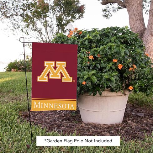 Desert Cactus University of Minnesota Garden Flag Golden Gophers Banner 100% Polyester (Design A) in Saudi Arabia
