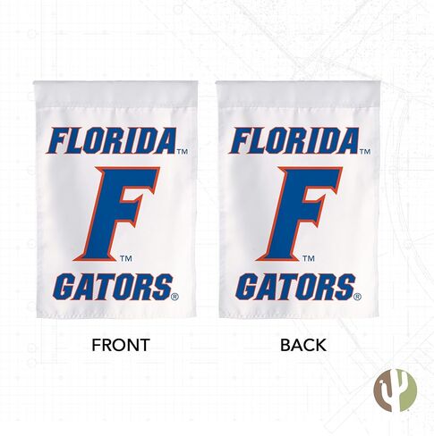 Desert Cactus University of Florida Garden Flag UF Gators Banner 100% Polyester (Design R) in Saudi Arabia