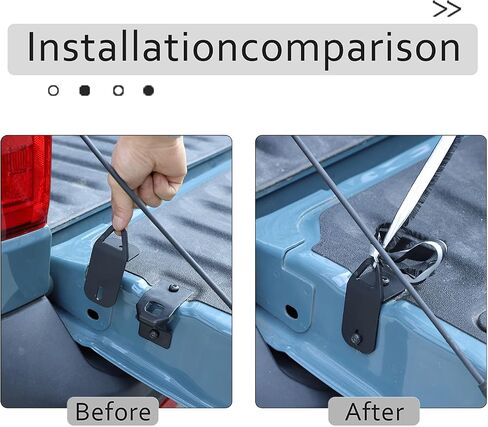 Tailgate Tie Down Anchors for Ford Maverick 2022-2024, Carbon Steel Material Extension Anchor in Saudi Arabia