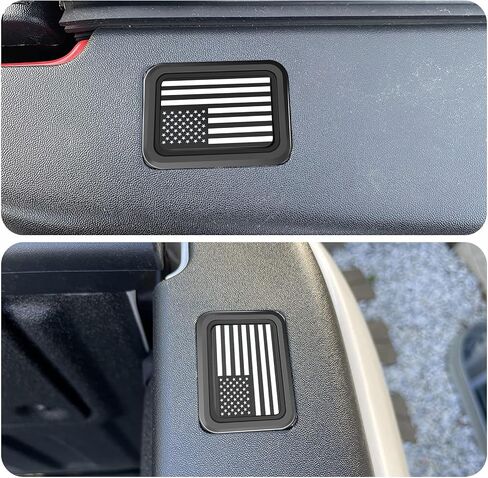 Fit RAM 1500 Stake Pocket Covers for 2019-2024 Dodge RAM 1500,Ational Flag Truck Rear Holes Caps Bed Rail Holes Plugs Covers (2PCS) (Red) in Saudi Arabia