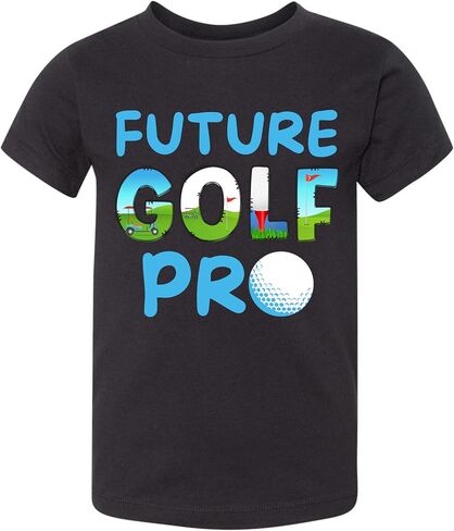 تي شيرت برسومات جولف للأولاد الصغار من Future Golf Pro in Kuwait