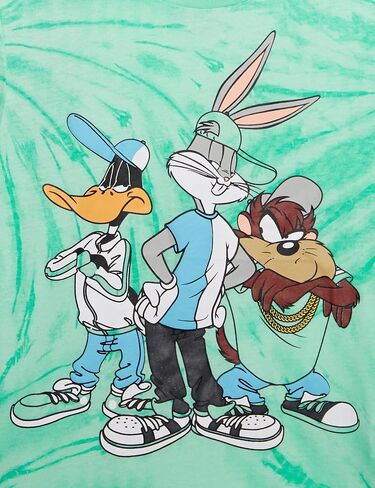 Looney Tunes Little Bugs Bunny, Daffy, Taz Boys 2-Pack T-Shirt Bundle-Warner Bros in Saudi Arabia