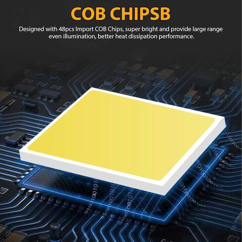 5-Pack Universal 48SMD COB LED لمبات إضاءة لوحة القبة الداخلية للسيارة باللون الأبيض 12 فولت، إحضار محول 5X BA9S T10 FESTON in Kuwait