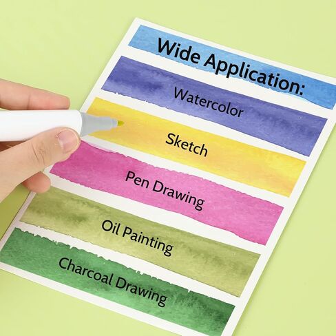 50 Sheets Watercolor Paper, Paper for Painting Water Color Paper Drawing Paper Watercolor Paper Watercolor Art Paper Paint Paper for Watercolor Drawing for Student Artist in Saudi Arabia
