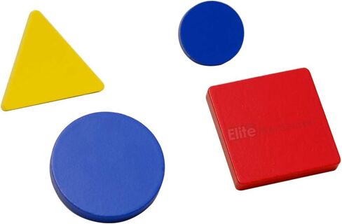 Elite Montessori Single/Multiple Shape Puzzles Jumbo Knob Preschool Toddler Learning Material (Multiple Shape Puzzles) in Saudi Arabia