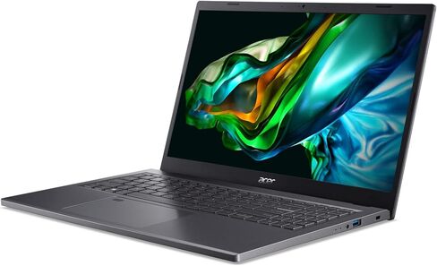 Acer Aspire 5 15 2023 كمبيوتر محمول للأعمال 15.6 بوصة FHD IPS 10-Core 13th Intel i7-1355U 16 جيجا رام 4 تيرابايت SSD Iris Xe Graphics Thunderbolt 4 Wi-Fi 6E لوحة مفاتيح بإضاءة خلفية بصمة Windows 11 Pro مع ONT 32 جيجا USB in Kuwait