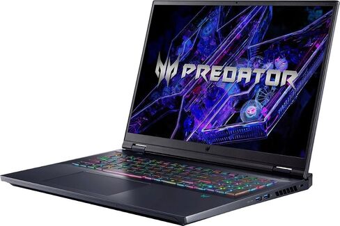 acer Predator Helios 18 Gaming Laptop - Intel 24-Core i9-14900HX, RTX 4080, 18" 2.5K IPS 240Hz Display, 64GB DDR5, 4TB SSD, Backlit Keyboard, Windows 11 Pro &Microsoft Office Lifetime License, Wi-Fi 7 in Saudi Arabia