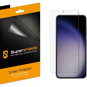 واقي شاشة Supershieldz (3 عبوات) مضاد للتوهج (غير لامع) مصمم لهاتف Samsung Galaxy S24