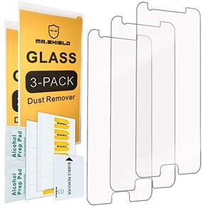 Mr.Shield [3-PACK] Designed For Samsung Galaxy J3 / J3V / J3 V (3rd Generation) 3rd Gen (2018 Version) [Japan Tempered Glass] Screen Protector with Lifetime Replacement