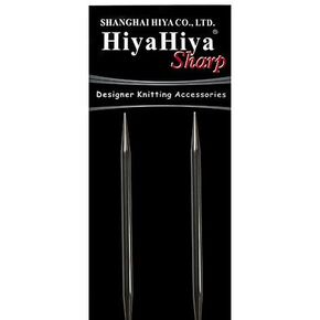 HiyaHiya Circular 40 inch (101cm) Sharp Steel Knitting Needle Size US 11 (8mm) HISSTCIR40-11