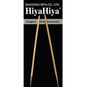 HiyaHiya Circular 60 inch (152cm) Bamboo Knitting Needle Size US 3 (3.25mm) HIBCIR60-3