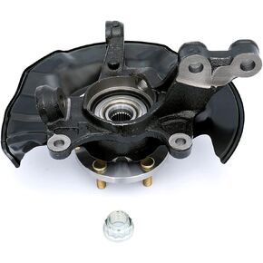 698-381 Front Left (Driver) Side Steering Knuckle and Hub Bearing Assembly Fit for 2009-2013 To-yota Corolla 1.8L 2.4L