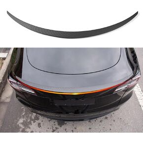 Xipoo Spoiler Compatible with Tesla Model Y Spoiler Original Rear Spoiler Wing Lip Replacement for 2020 2021 2022 2023 Tesla Model Y Accessories(Matte Black)