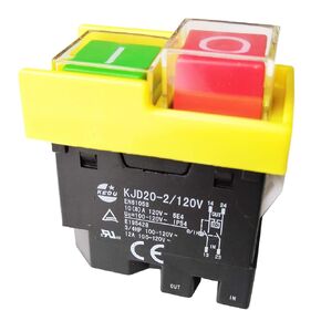 Electromagnetic Push Button Switch On Off Pushbutton Switches for Electric Power Tools and Machine Tool Equipment KJD20-2/120V