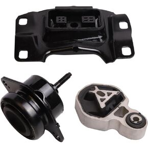 ENA Engine Motor and Trans Mount Set of 3 Compatible with Ford 2012 2013 2014 2015 Explorer 2.0L L4 Replacement for A5612 A5614 A5634