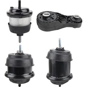 AUTOKAY Engine & Transmission Motor Mount Kit Set of 4 for Enclave Arcadia Traverse Engine Motor Transmission Mount Front Rear Kit