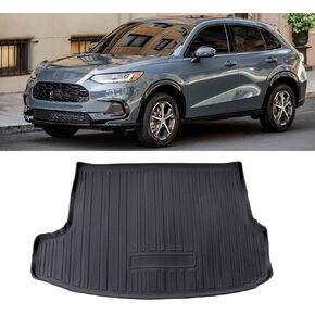 حمولة حقيبة السيارة الخلفية بطانة صالح لهوندا HRV 2023 2024 البضائع حصيرة مقاوم للماء الكلمة حصيرة الملحقات الأسود in Kuwait