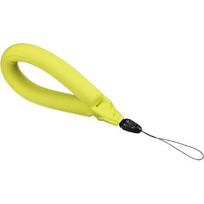 PATIKIL Floating Wrist Straps, 1Pcs Neoprene Waterproof Lightweight 250g Buoyancy Wristband Strap for Underwater Camera Swimming Snorkeling, Fluorescent Green