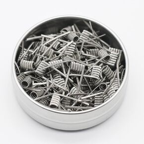 Fused Clapton Coil Heating Resistance Wire Coil Nichrome Mixed Ni90+Ni80 0.26Ω Inner Diameter 3.0mm 100pcs/box