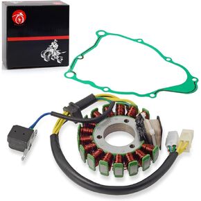 Stator & Gasket for Yamaha Timberwolf 250 YFB250 2WD 4WD 1994-2000 Bear Tracker 250 YFM250 2WD 1999-2000 4BD-85510-20-00