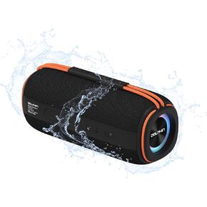Dolphin DR-60 30W Waterproof Portable Bluetooth Speaker | Perfect for Outdoor Adventures Like Hiking, Beach, Pool, or Shower, Bedroom, Garage