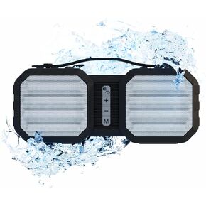 Coby Ranger Bluetooth 5.3 Portable Speaker | 20 Hour Battery Life | IPX7 Waterproof | Drop Proof, Stereo Sound | Aux Port, TF Card Slot, USB Port