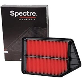 Spectre Essentials Engine Air Filter by K&N: Premium, 50-Percent Longer Life: Fits Select 2013-2020 HONDA/ACURA (Accord, TLX), SPA-2498