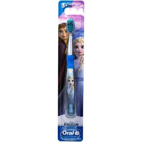 Oral-B Disney Frozen Toothbrush, 3+ YRS, Extra Soft, Elsa Characters -1 Count