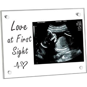 إطار صورة بالموجات فوق الصوتية من الأكريليك، هدايا للأم الجديدة، إطار صور بالموجات فوق الصوتية لديكور الحضانة، علامة إعلان الطفل، هدايا الحمل لأب الأم لأول مرة، حفل استقبال المولود الجديد يكشف عن الجنس هدايا الحب من النظرة الأولى in Kuwait