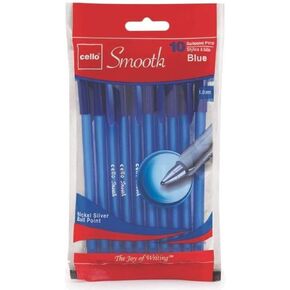 Cello Smooth Stick Pen, Blue ($1.25 Per Pack)