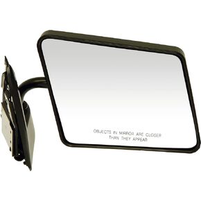 Dorman 955-181 Driver Side Manual Door Mirror - Folding Compatible with Select Chevrolet / GMC / Oldsmobile Models, Black