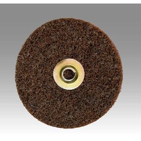 Scotch-Brite Surface Conditioning Disc for Sanding – Metal Surface Prep – Hook and Loop – Aluminum Oxide – Very Fine Grit – 5" diam. – Pack of 10