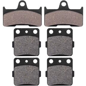 Brake Pads, Yctze 6Pcs Front & Rear Brake Pads Replacement for Yamaha Grizzly 660 4x4 YFM660F 02-08 for yamaha 660 grizzly brake pads grizzly 660 2005 yamaha grizzly 660 front brake pads 03 grizzly 66