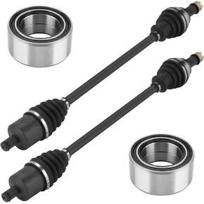 Front Left or Right CV Axle & Wheel Bearing Kit for Polaris RZR XP 1000/RZR XP 4 1000/XP 1000 Highlifter 2014 2015 2016 2017 2018 2019 2020 2021 2022, 2 CV Axles and 2 Wheel Bearings