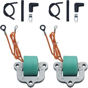 Triumilynn 2 PCS Marine Ignition Coil for OMC Johnson Evinrude Outboard Engines 502890 582160 584632 18-5194 50-135HP