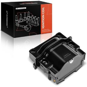 A-Premium Engine Ignition Coil Pack Compatible with Toyota Corolla Celica & Chevrolet Spectrum & Geo Prizm Spectrum & Isuzu I-Mark & Pontiac Sunburst, 1.5L 1.6L 1.8L